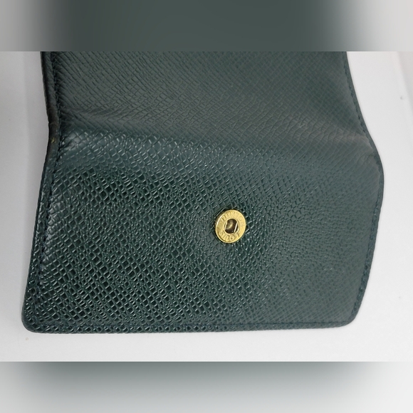 Authentic Louis Vuitton Taiga Leather Dk. Green Porte Cles Key Holder CA0996 - Picture 15 of 16